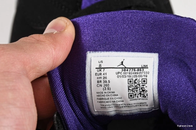 HYPE Bucks Retro Air Allen 7 Jordan Ray 304775-053 0819